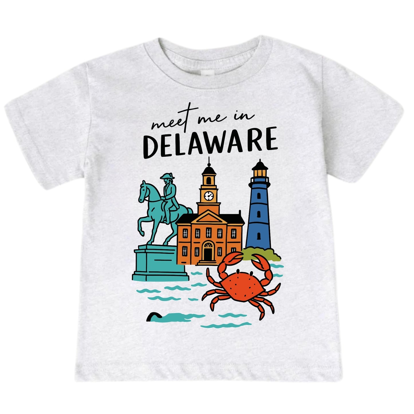 Delaware Baby Onesie® - Kids Vacation T-Shirt