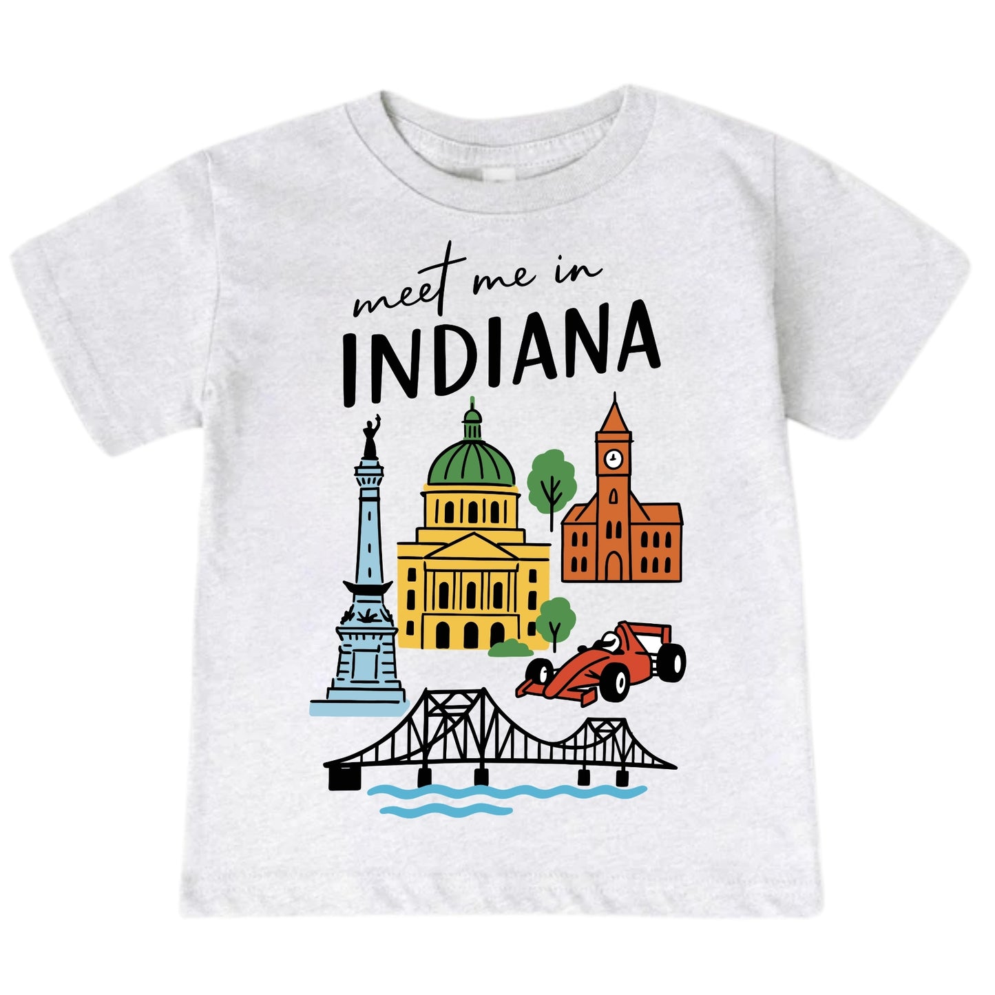 Indiana Baby Onesie® - Kids Vacation T-Shirt