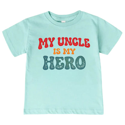My Uncle Is My Hero ONESIE ®, Baby Bodysuit for Boys Girls