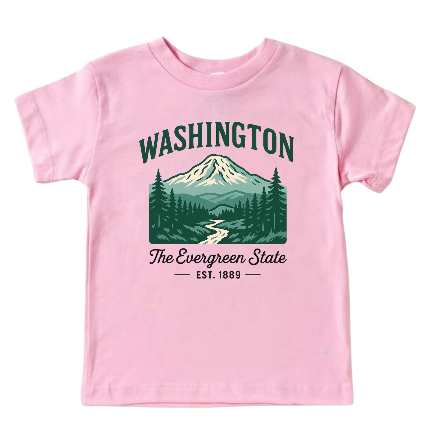 Washington Vacation Kids Tshirt