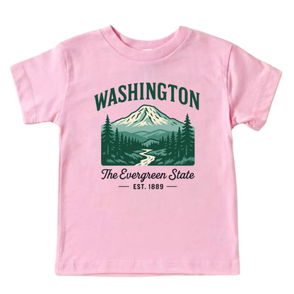 Washington Vacation Kids Tshirt