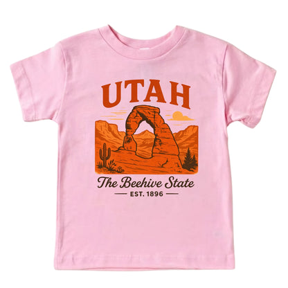 Utah Vacation Kids Tshirt, Salt Lake City Provo Park City Family Trip Shirt