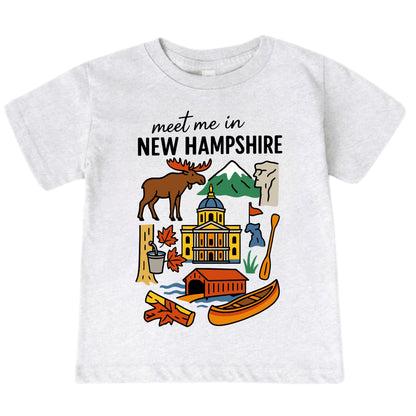 New Hampshire Baby Onesie® - Kids Vacation T-Shirt