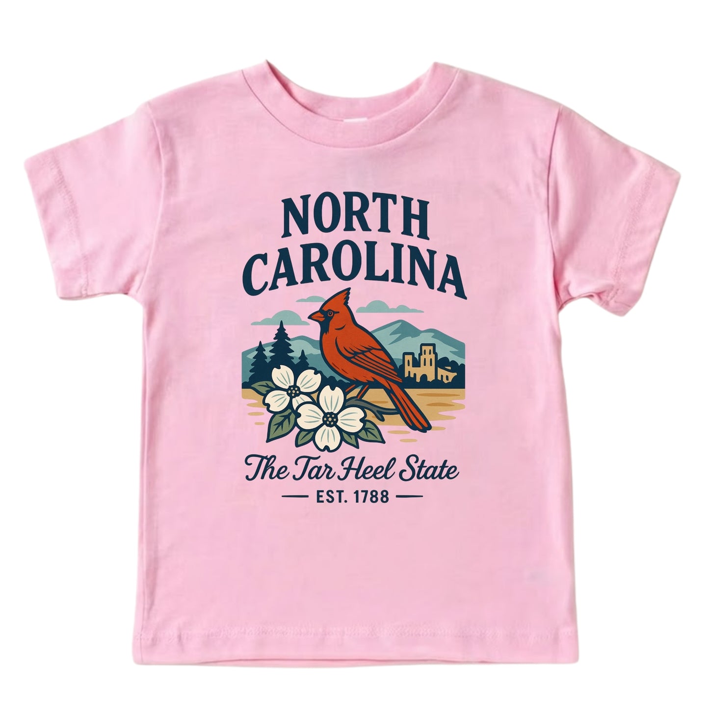 North Carolina Baby Bodysuit for Baby Boys and Girls