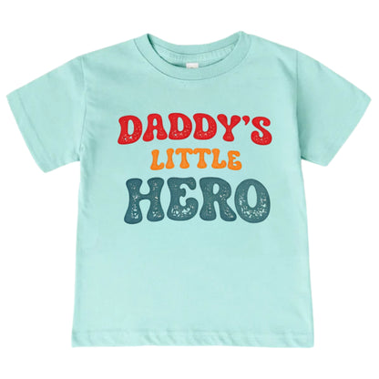 Daddy’s Little Hero Baby ONESIE ®, Baby Bodysuit for Boys Girls