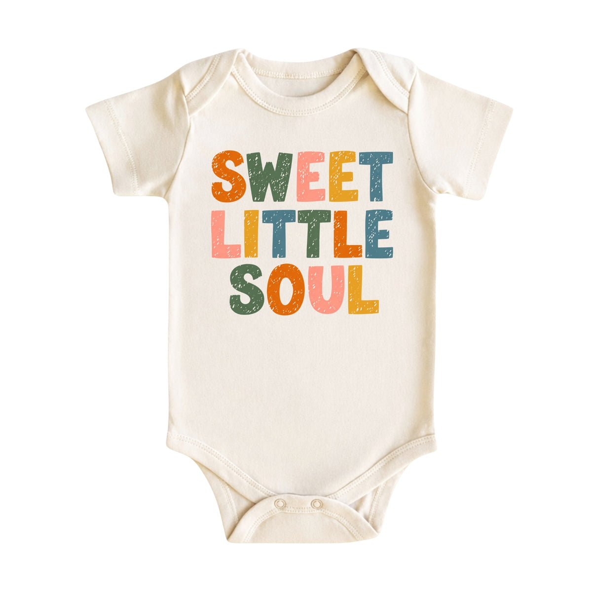 Sweet Little Soul Cotton Baby Bodysuit