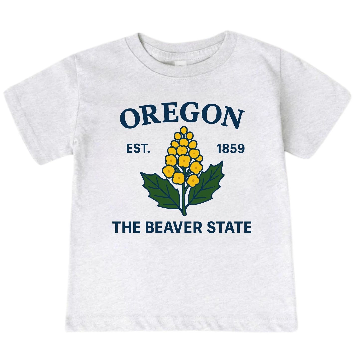 Oregon Grape Floral Kids T-Shirt