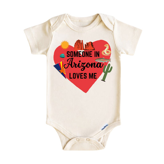 Someone in Arizona Loves Me Baby ONESIE®