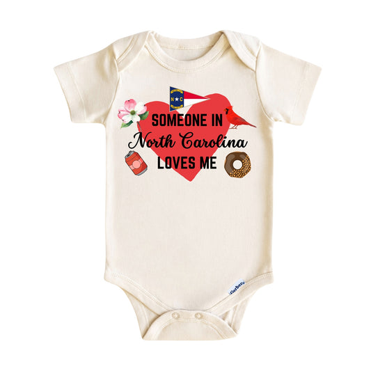 Someone in North Carolina Loves Me Baby ONESIE®
