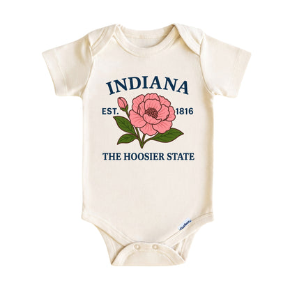 Indiana State Floral Baby ONESIE®