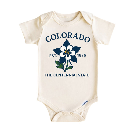 Colorado State Floral Baby ONESIE®