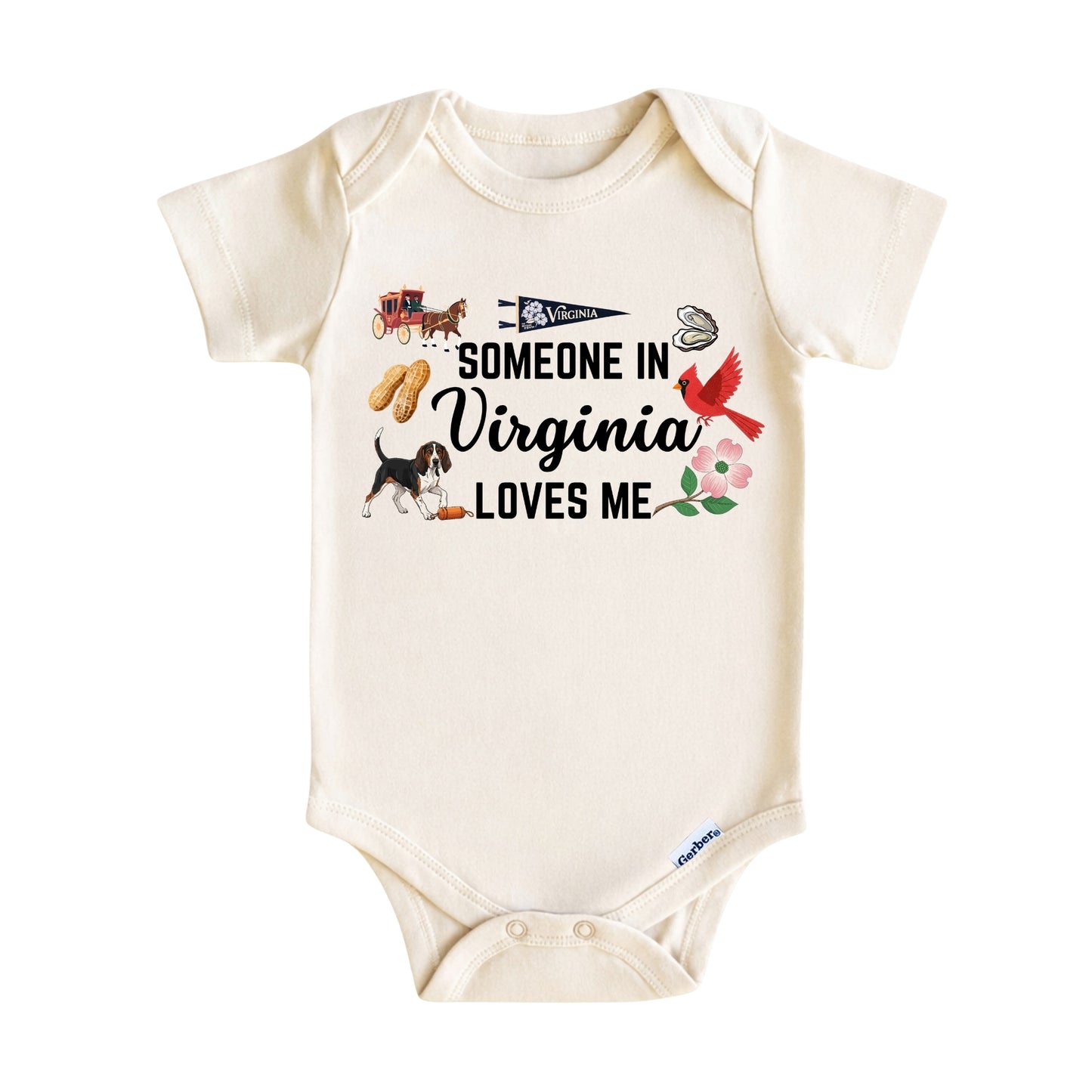 Someone in Virginia Loves Me Baby ONESIE®