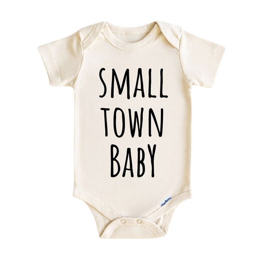 Small Town Baby Onesie ® – Country Baby Bodysuit for Boys and Girls