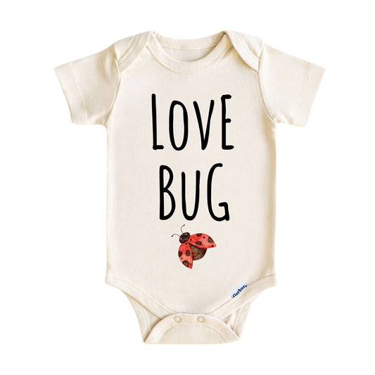 Love Bug Baby Onesie® - Ladybug Baby Bodysuit for Boys and Girls