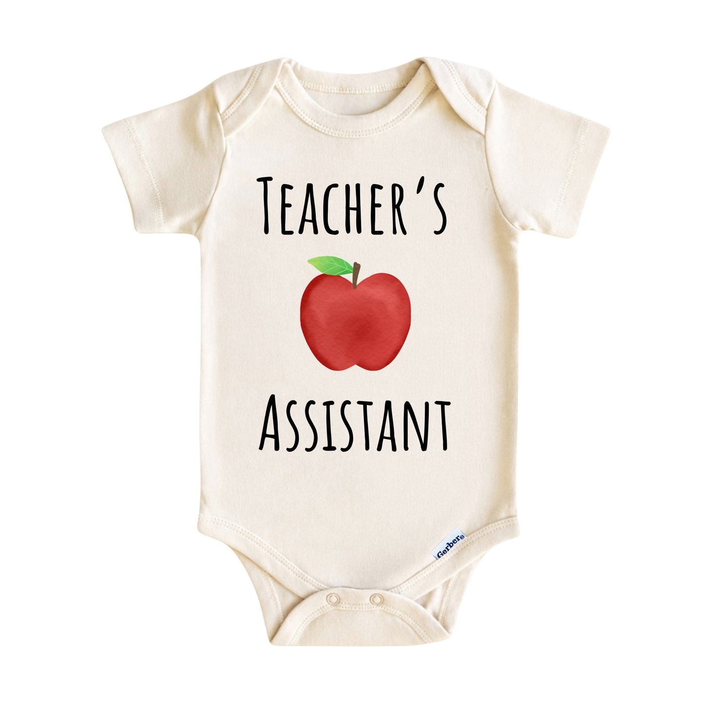 Teacher’s Assistant Baby Onesie ® – Teacher Baby Bodysuit for Boys and Girls