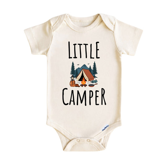 Little Camper Baby Onesie