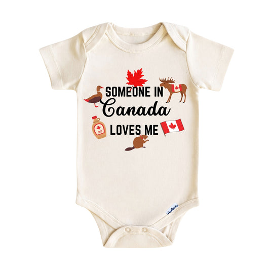 Someone in Canada Loves Me Baby ONESIE®