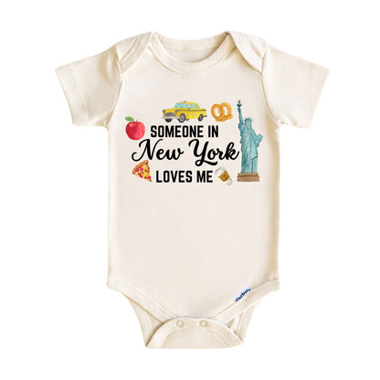 Someone in New York Loves Me Baby ONESIE®