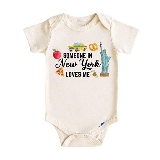 Someone in New York Loves Me Baby ONESIE®