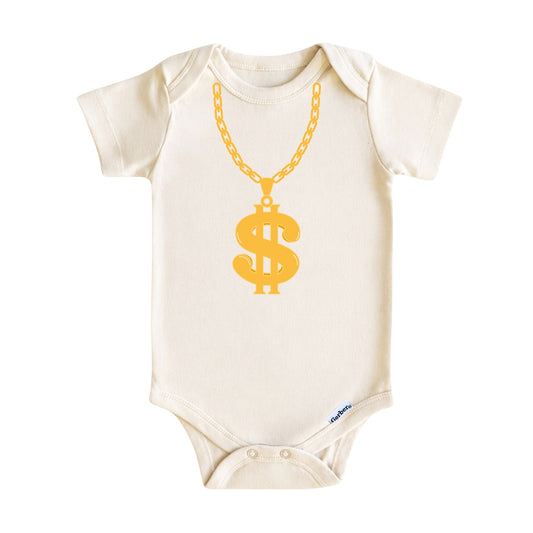 Money Chain Baby Onesie® - Baby Bodysuit for Boys and Girls