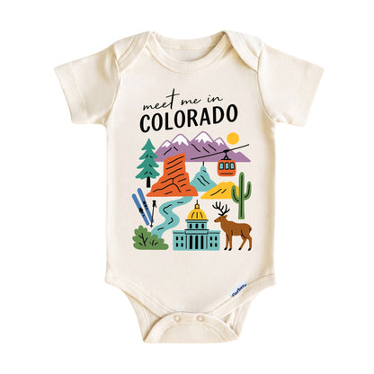 Colorado Baby Onesie ® - Denver Kids Vacation T-Shirt