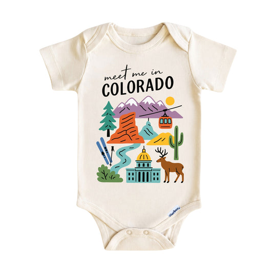 Colorado Baby Onesie ® - Denver Kids Vacation T-Shirt