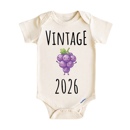 Vintage 2026 Baby Onesie ® for Boys and Girls