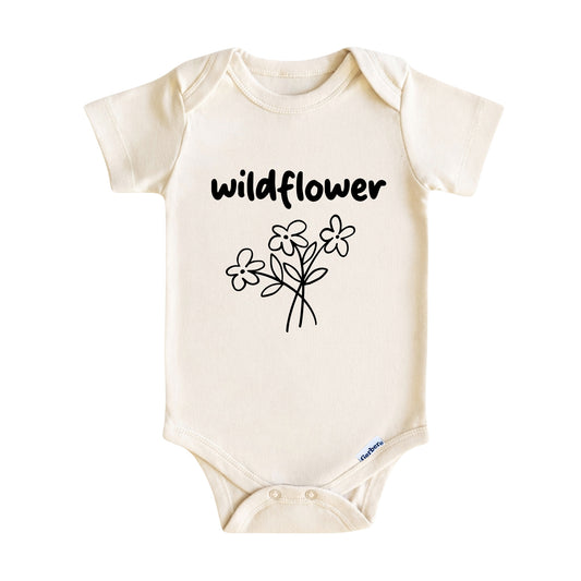 Little Wildflower Baby Onesie ®