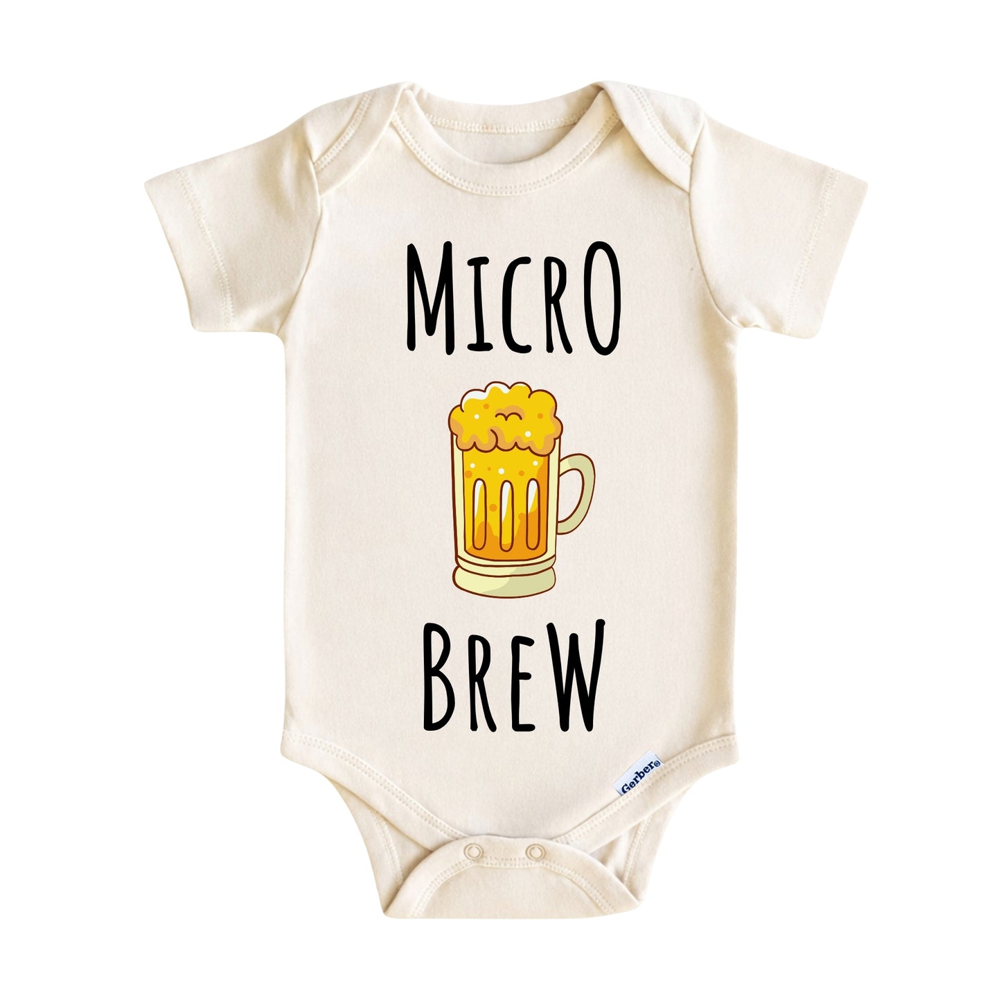 Micro Brew Baby Onesie ® – Funny Brewery Baby Bodysuit for Boys and Girls