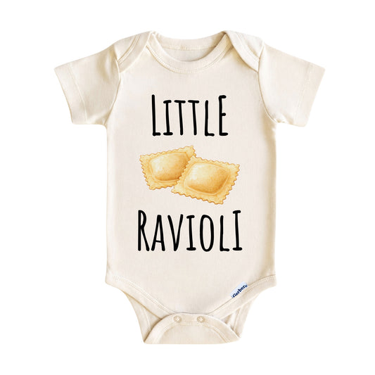 Little Ravioli Baby Onesie ® – Italian Pasta Baby Bodysuit for Boys and Girls