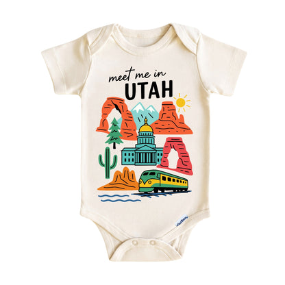 Utah Baby Onesie® - Kids Vacation T-Shirt