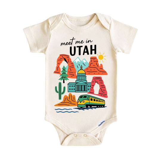 Utah Baby Onesie® - Kids Vacation T-Shirt