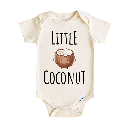 Little Coconut Baby Onesie ® – Coconut Baby Bodysuit for Boys and Girls