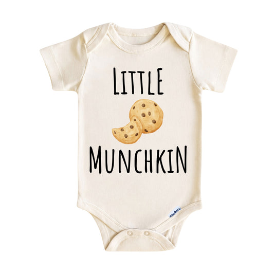 Little Munchkin Baby Onesie ® – Cookie Baby Bodysuit for Boys and Girls