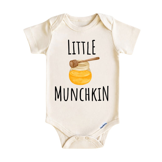 Little Munchkin Baby Onesie ® – Honey Baby Bodysuit for Boys and Girls