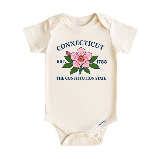 Connecticut State Floral Baby ONESIE®