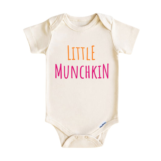 Little Munchkin Baby Onesie ® – Munchkin Baby Bodysuit for Boys and Girls