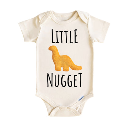 Little Nugget Baby Onesie ® – Dino Nugget Baby Bodysuit