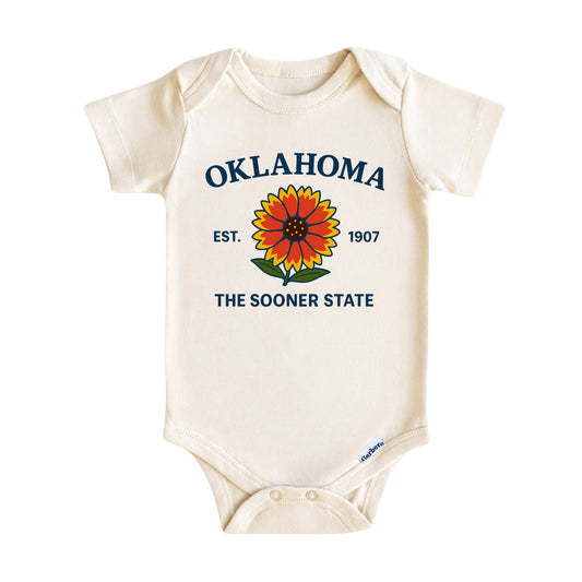 Oklahoma State Floral Baby ONESIE®