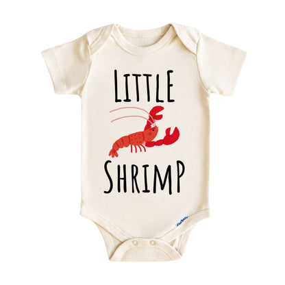 Little Shrimp Baby Onesie ® – Shrimp Baby Bodysuit for Boys and Girls