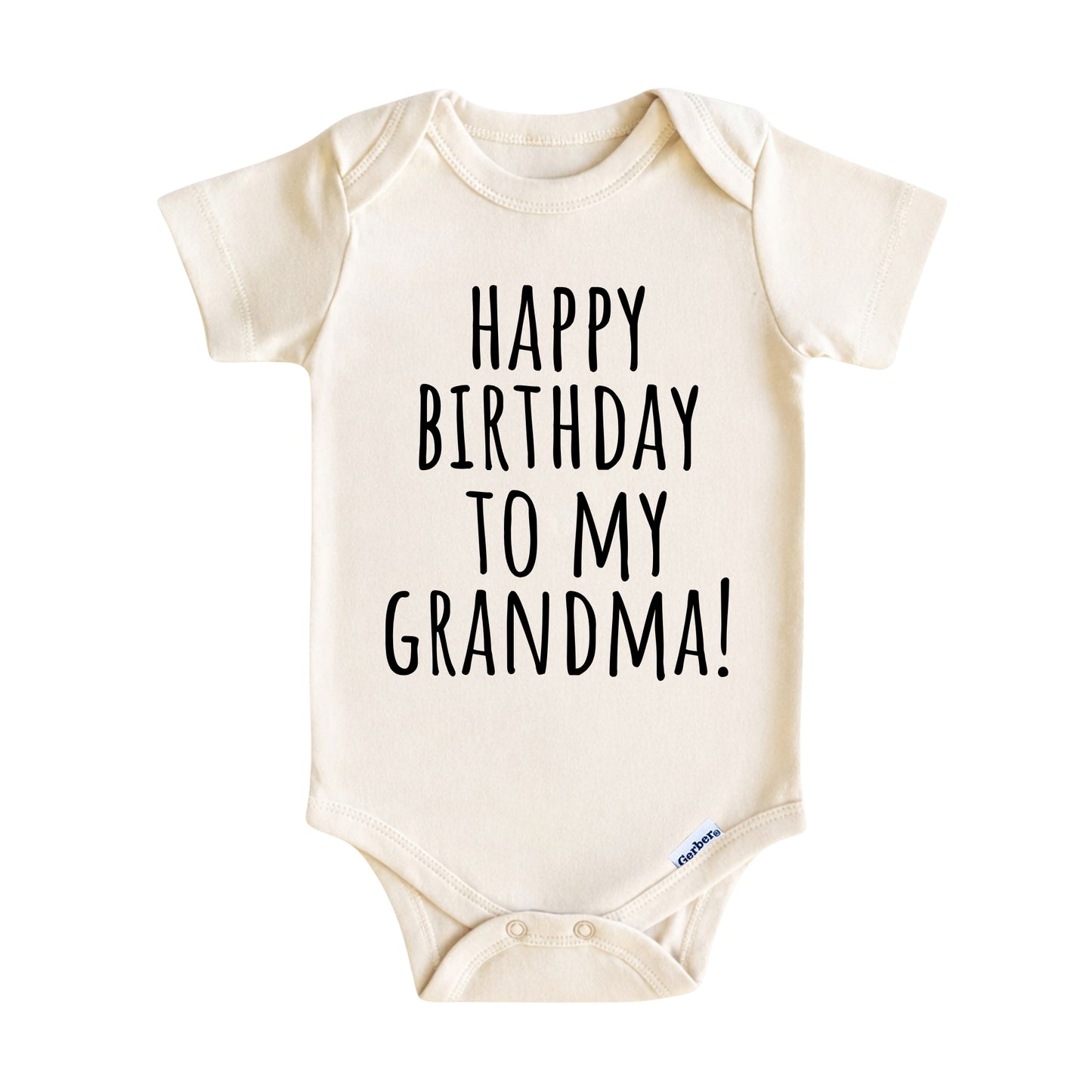 Happy Birthday to My Grandma Baby Onesie ®
