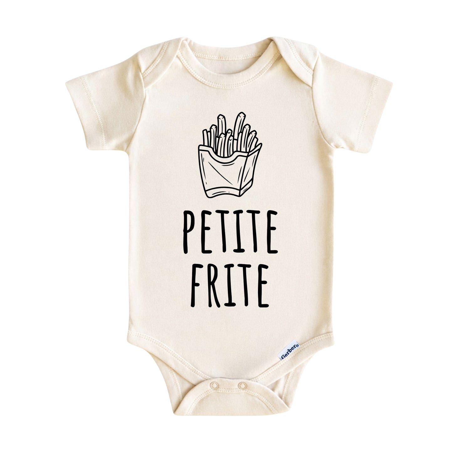 Petite Frite Baby Onesie ® – French Fries Baby Bodysuit for