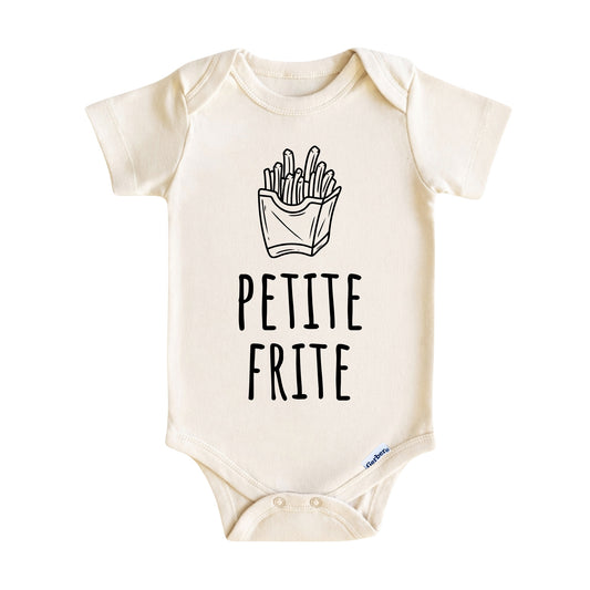 Petite Frite Baby Onesie ® – French Fries Baby Bodysuit for