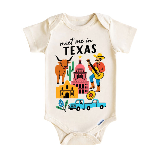 Texas Baby Onesie® - Texas Kids Vacation T-Shirt