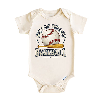 Just A Boy Who Loves Baseball T-Shirt