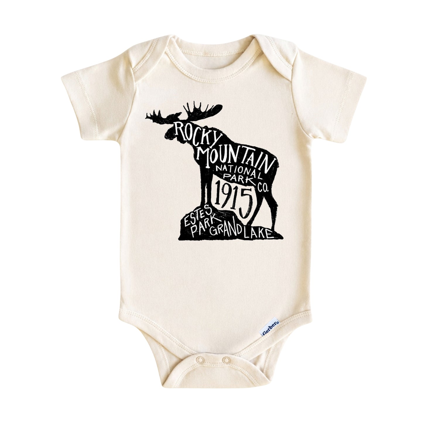 Rocky Mountain National Park Moose Kids' Tee
