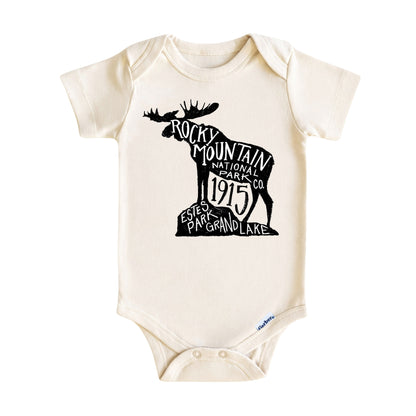 Rocky Mountain National Park Moose Kids' Tee