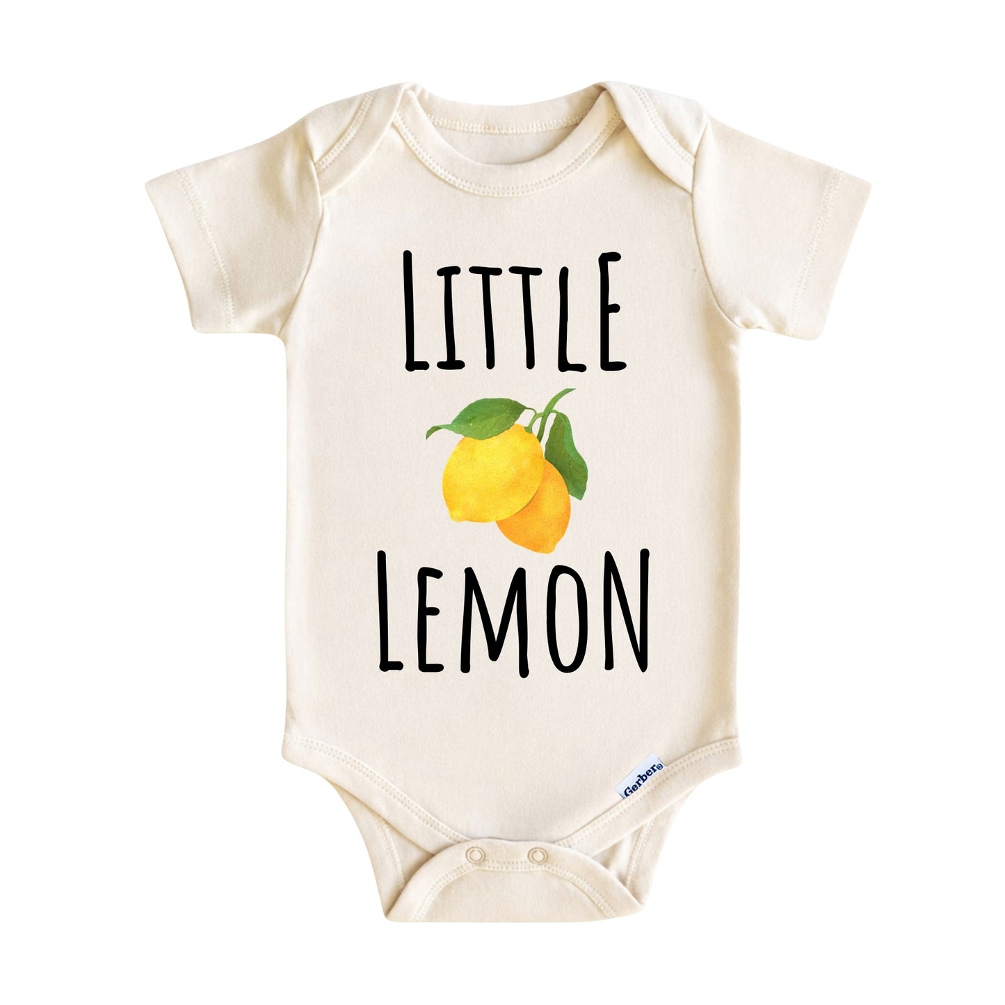 Little Lemon Baby Onesie ® – Fruit Baby Bodysuit for Boys and Girls