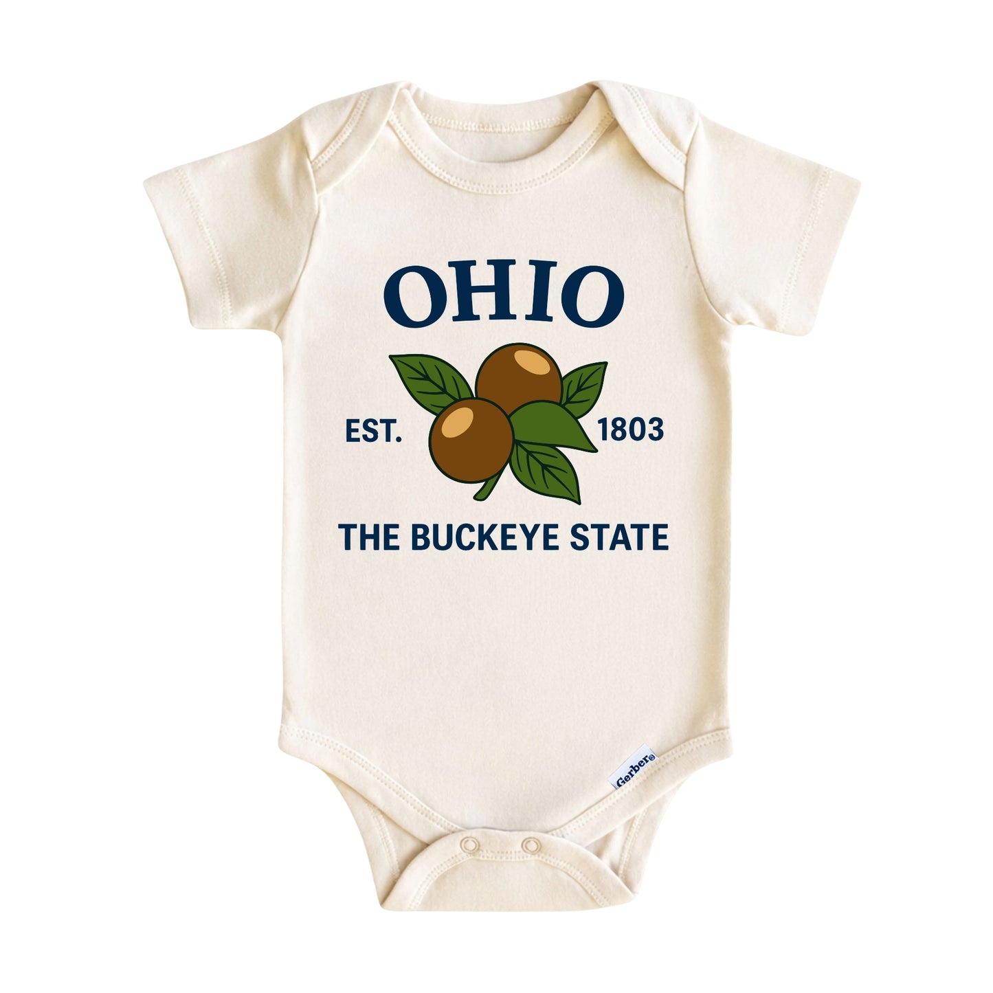 Ohio State Floral Baby ONESIE®