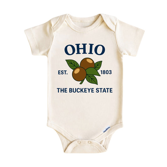 Ohio State Floral Baby ONESIE®